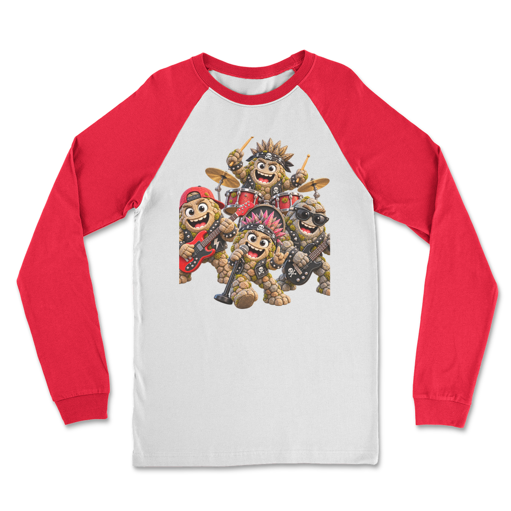 Falling Rocks COllection Classic Raglan Long Sleeve Shirt