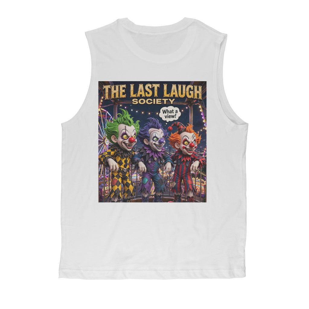 The Last Laugh Society Classic Adult Muscle Top
