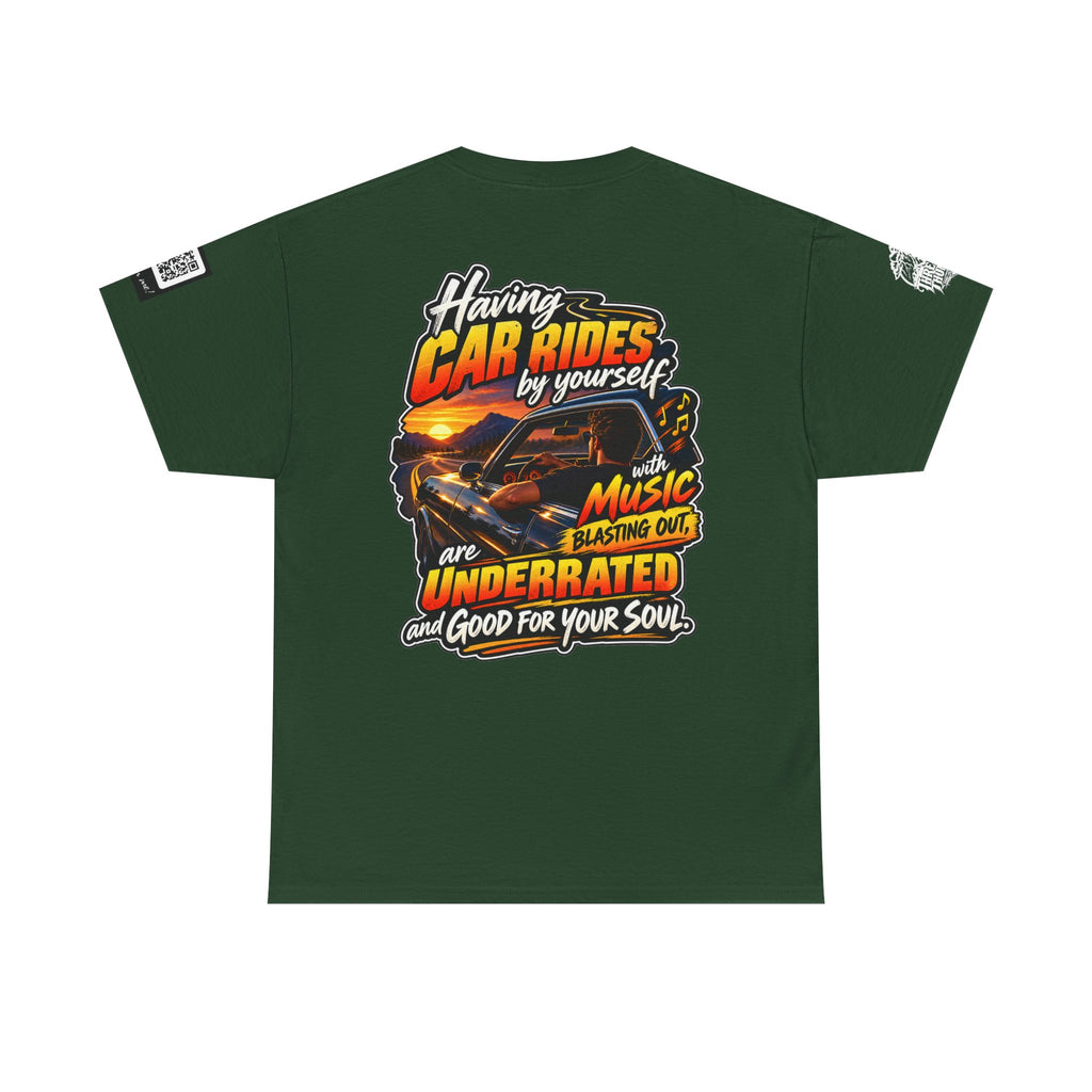 Solo Car Rides With Music Are Good for the Soul Back Graphic Tee