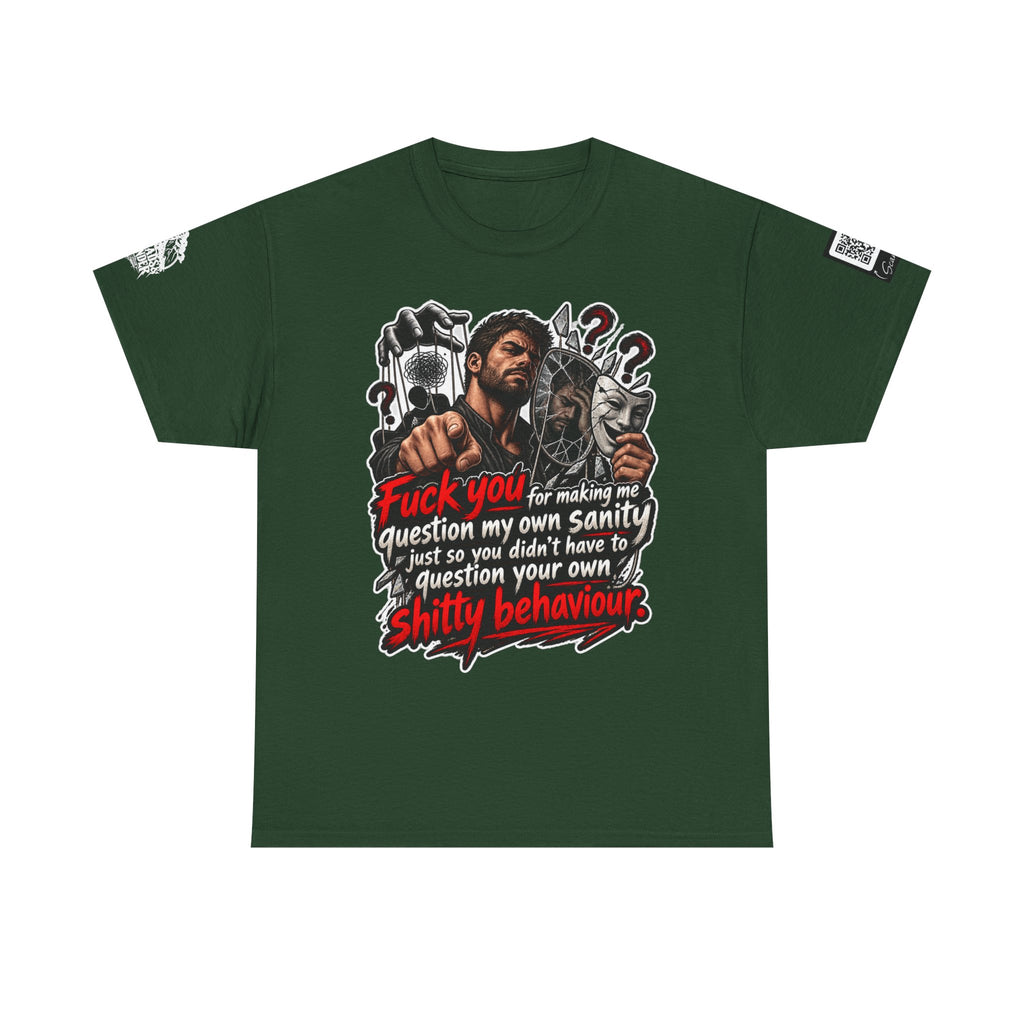 Apocalypse Grudge List — People I Won’t Save Back Graphic Tee
