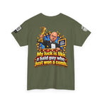 My Luck Is Like a Bald Guy Who Just Won a Comb Back Graphic Tee