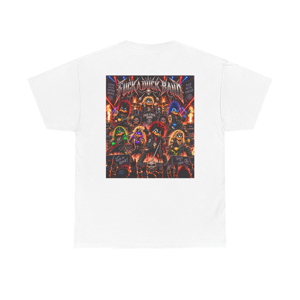 FUCK A DUCK BAND — Heavy Metal Monster Show Back Graphic Tee