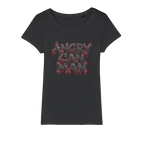 ANGRY CAN MAN 2.0 Organic Jersey Womens T-Shirt