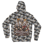 The Silver Shivers Band Camouflage Adult Hoodie