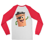 TRASH CAN MAN Classic Raglan Long Sleeve Shirt