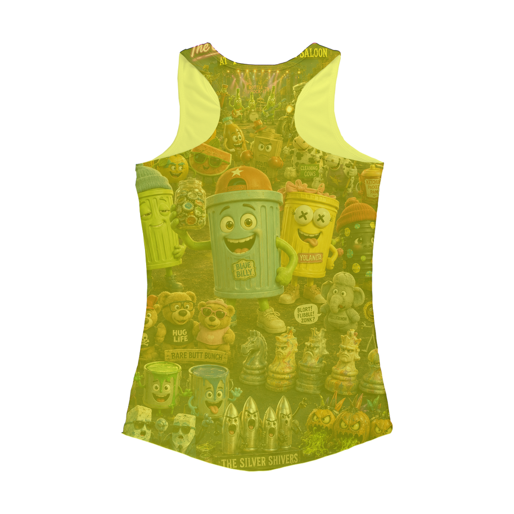Trash Can Row: Concert for a Lifetime – Women Performance Tank Top