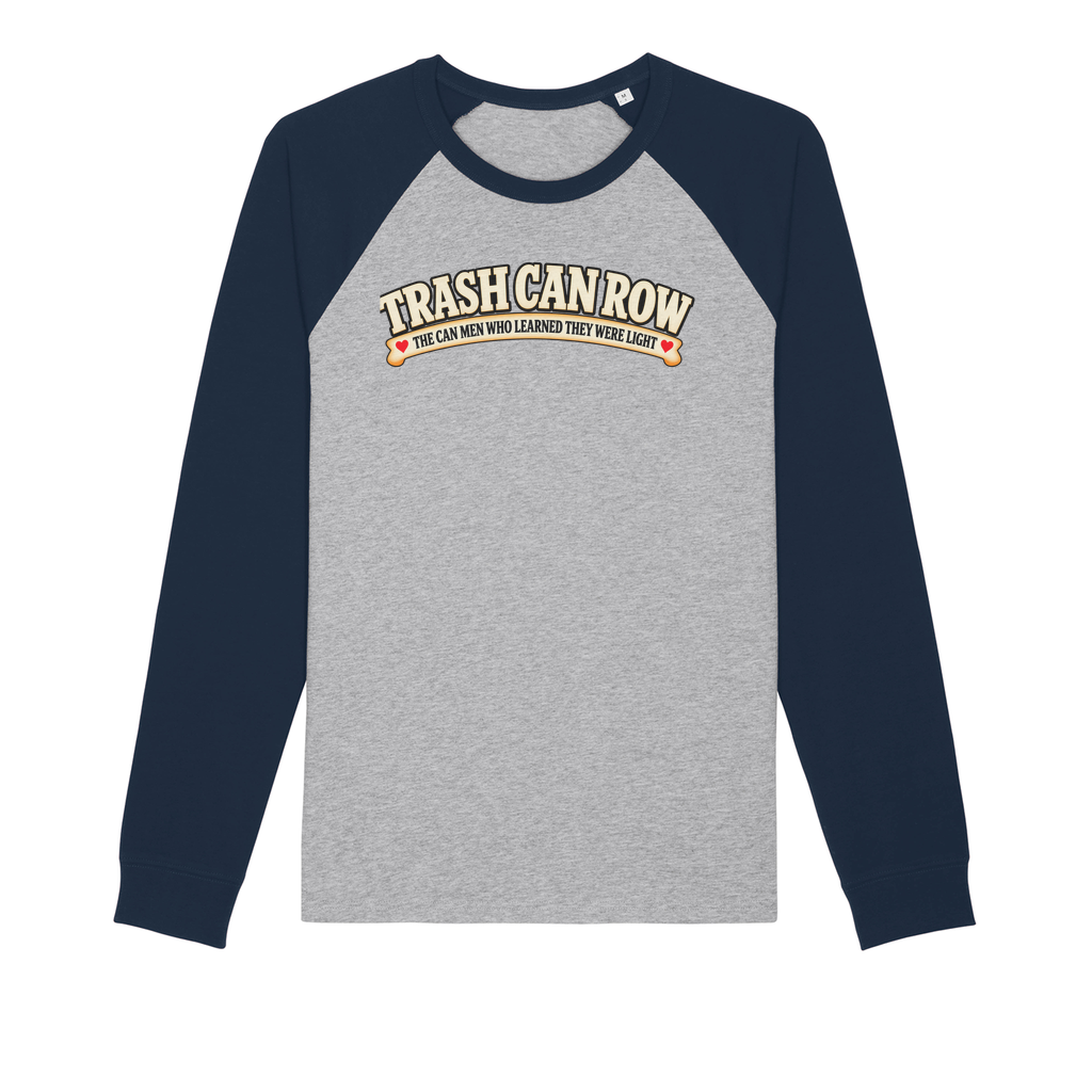 Trash Can Row Premium Raglan Long Sleeve Shirt