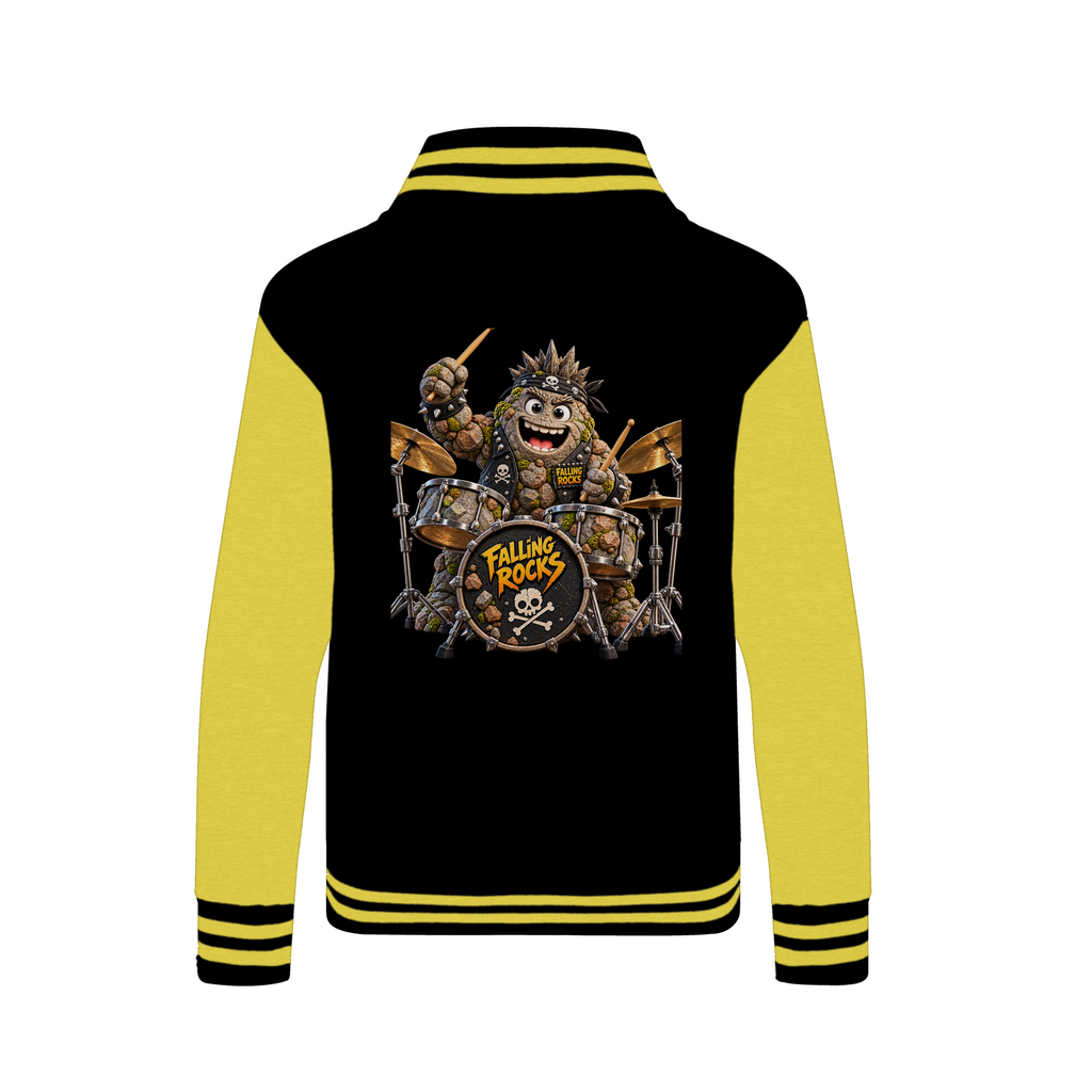 Falling Rocks COllection Varsity Jacket
