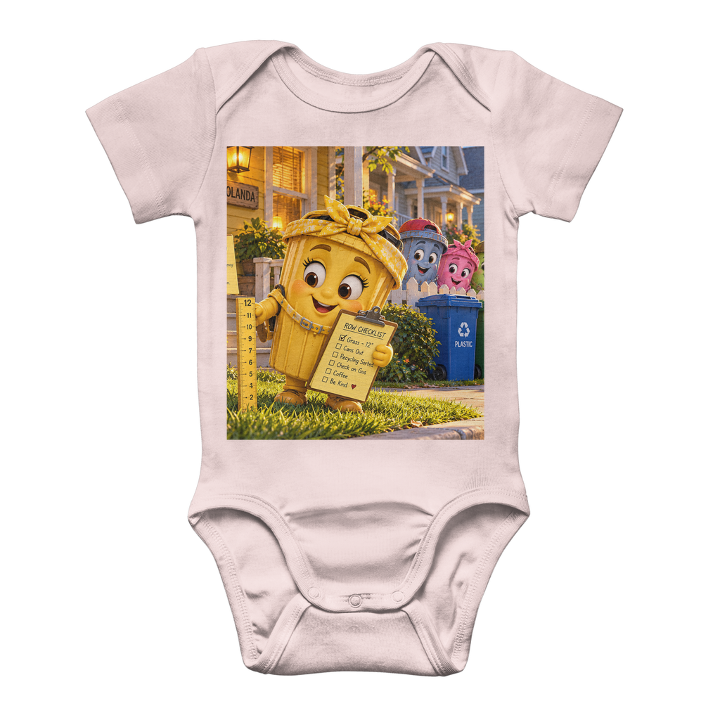 Trash Can Row Classic Baby Onesie Bodysuit