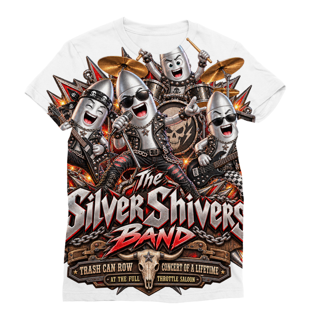 The Silver Shivers Band Classic Sublimation Women's T-Shirt