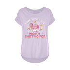 SARCASM 105 Women's Long Slub T-Shirt XS-5XL