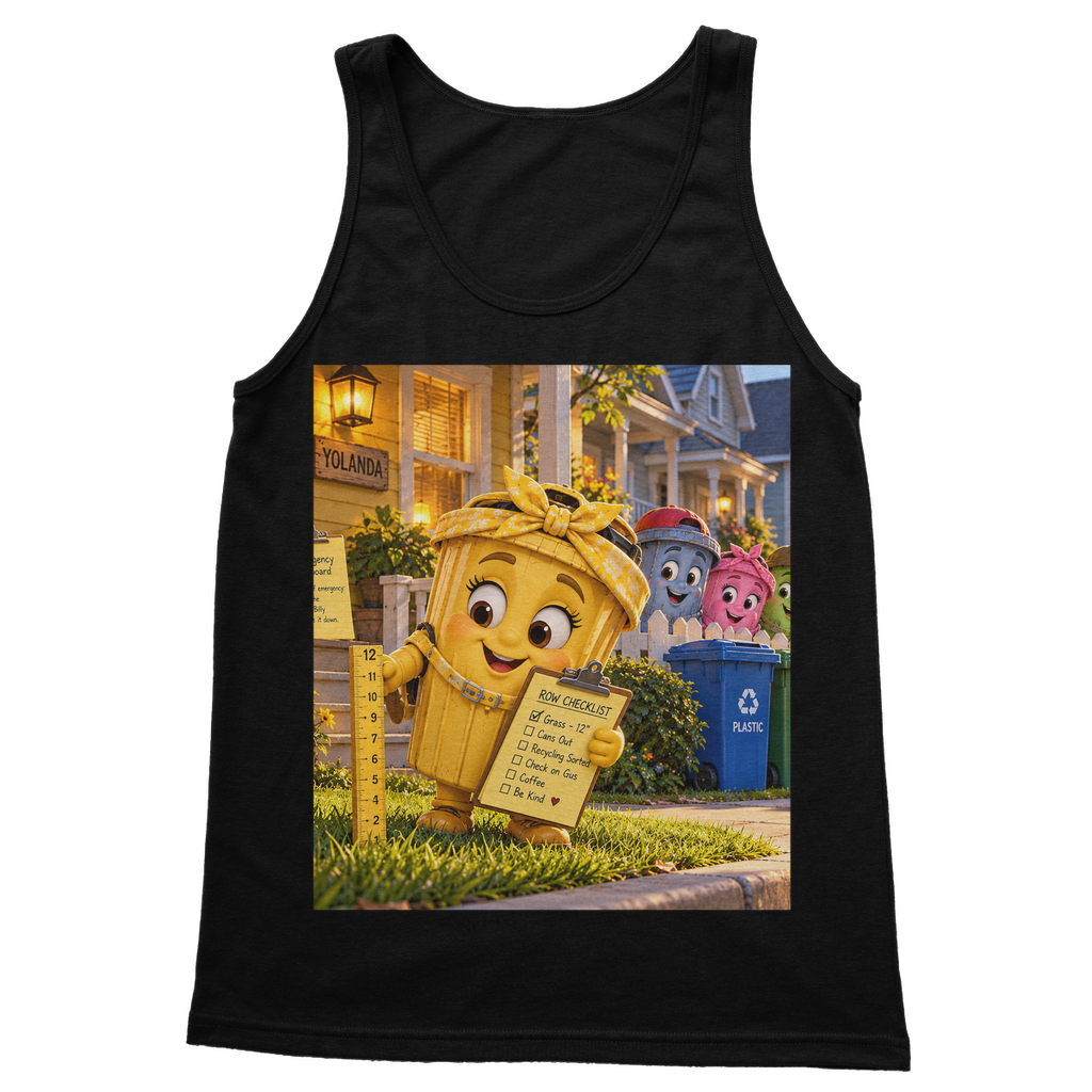 Trash Can Row Classic Women's Tank Top