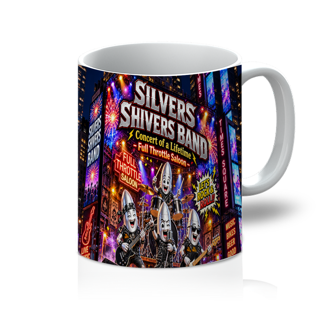 The Silver Shivers Band 11oz Mug