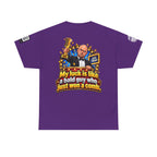 My Luck Is Like a Bald Guy Who Just Won a Comb Back Graphic Tee