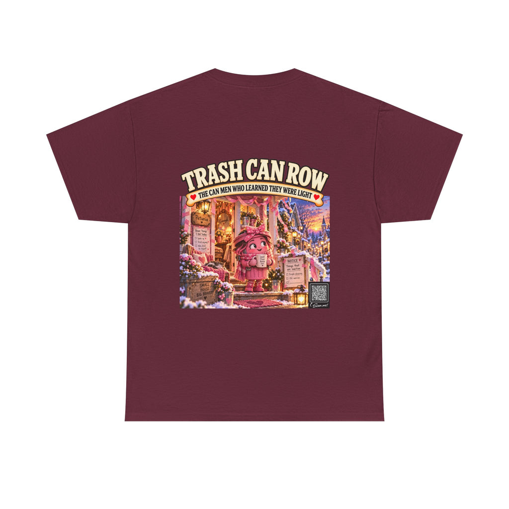Trash Can Row Tee #3
