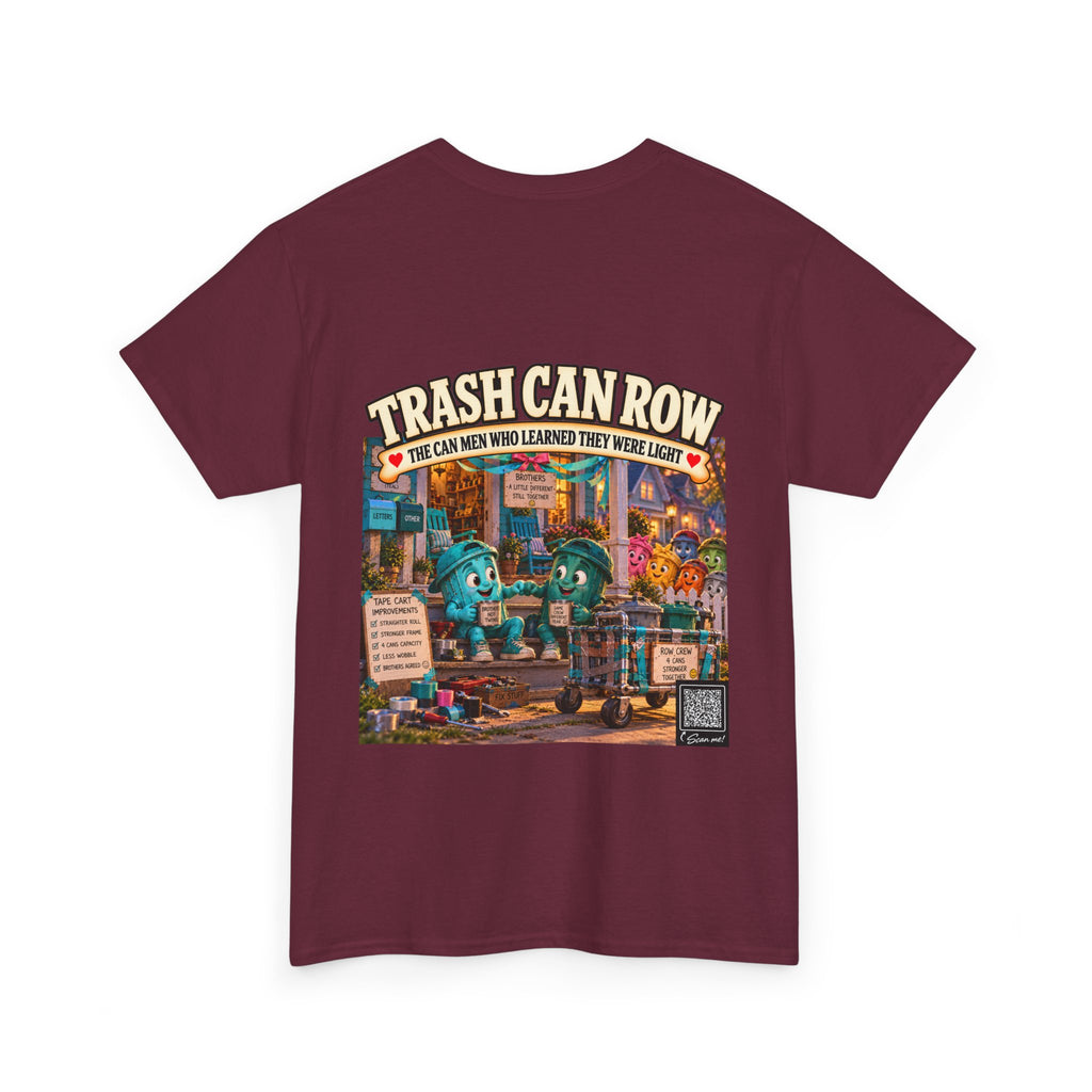 Trash Can Row Tee #1