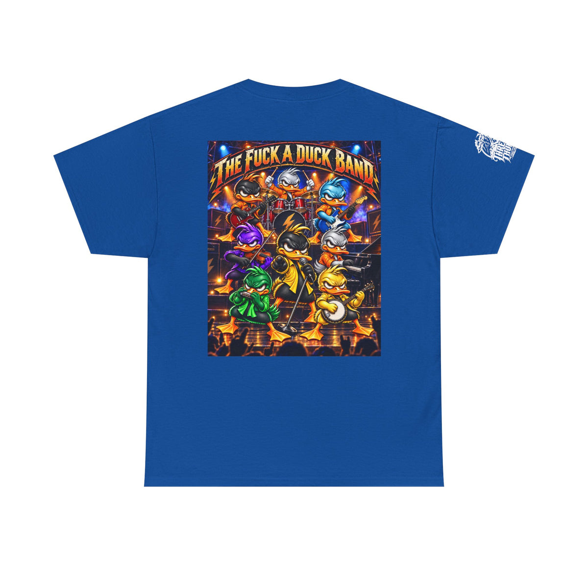 FUCK A DUCK BAND — Live Rock Show Back Graphic Tee