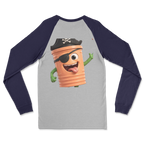 TRASH CAN MAN Classic Raglan Long Sleeve Shirt
