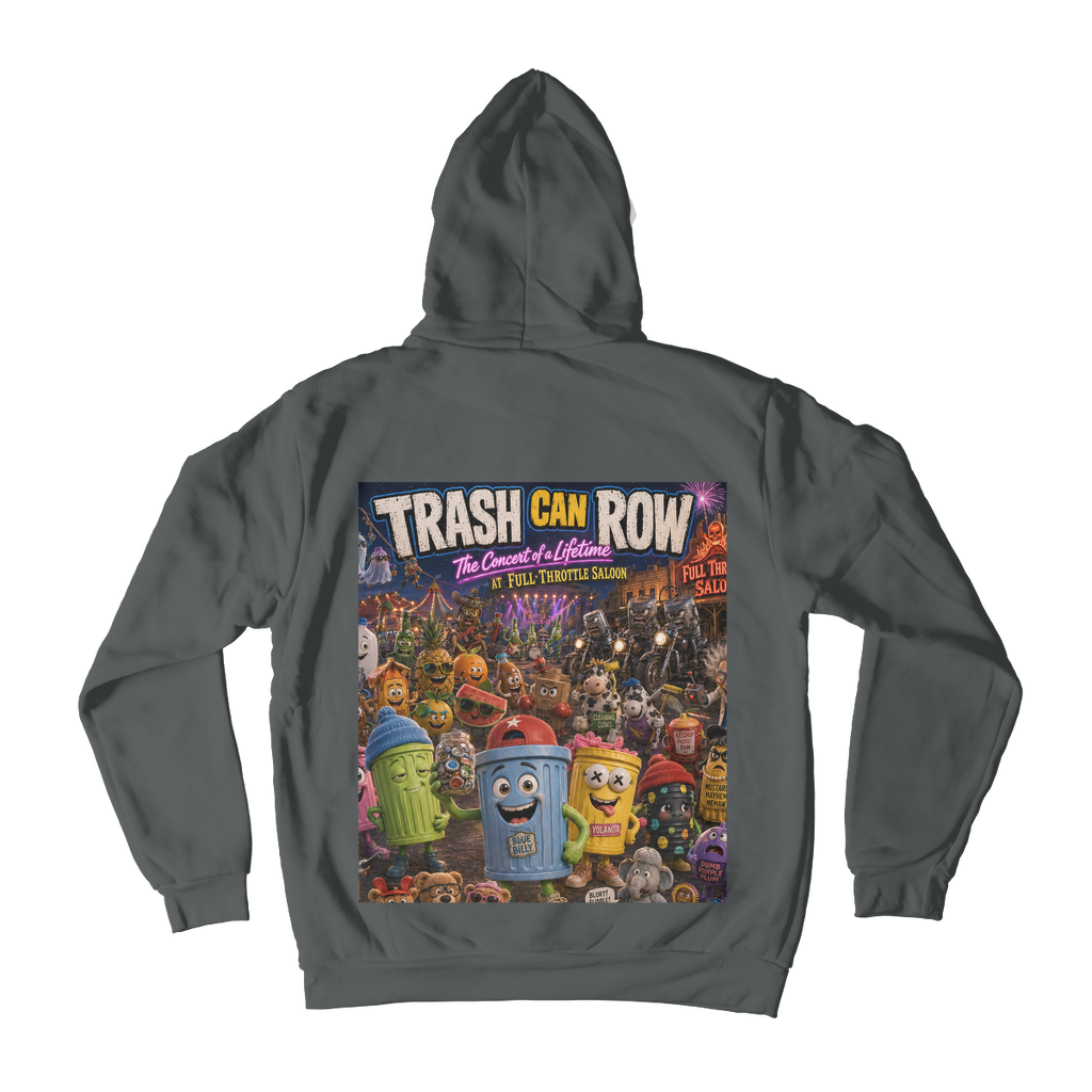 Trash Can Row: Concert for a Lifetime – Premium Adult Hoodie