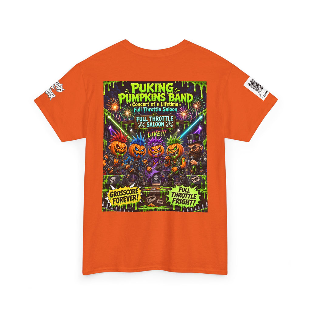 The puking Pumpkins Band #3 — Concert of Life - Horror Graphic T-Shirt