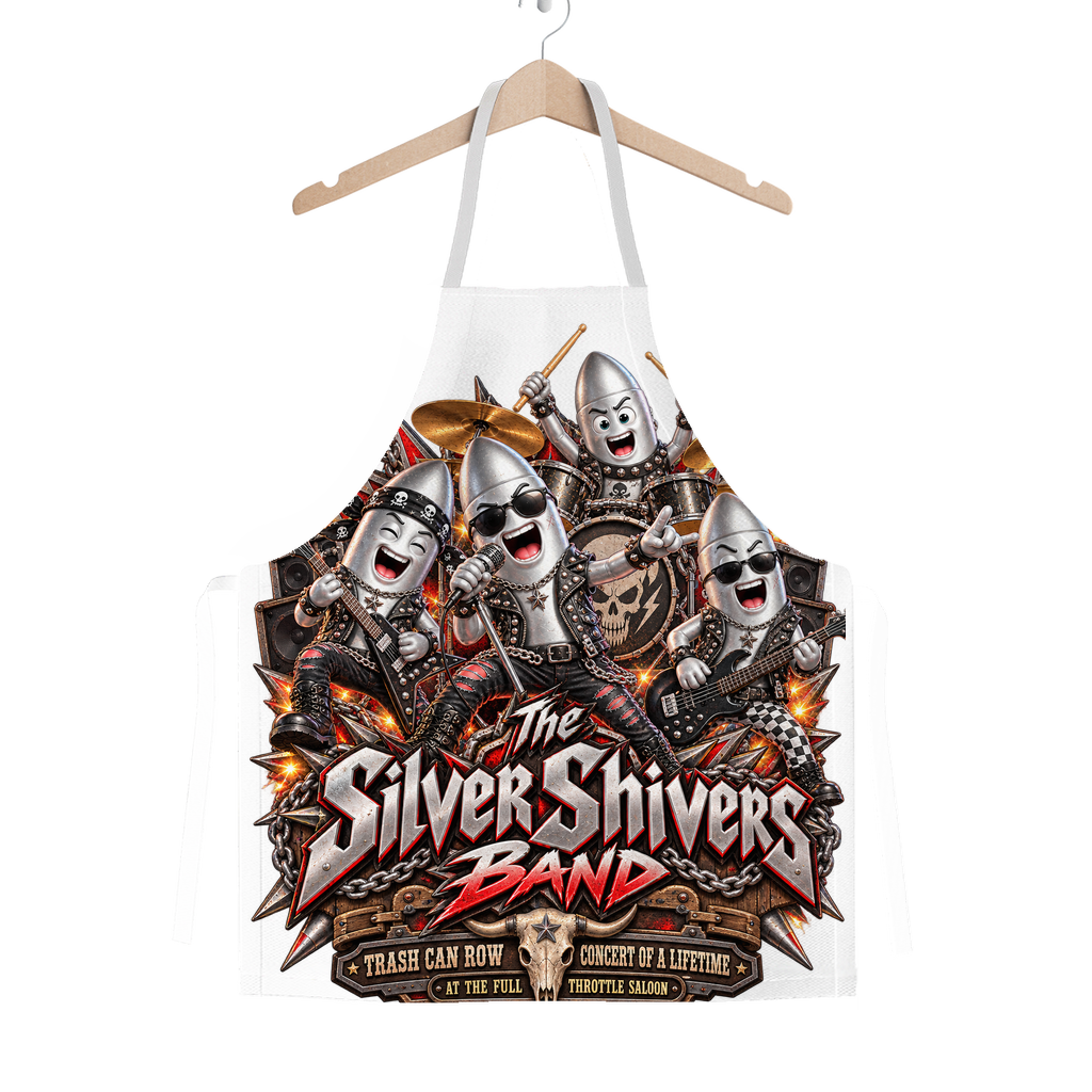 The Silver Shivers Band Classic Sublimation Adult Apron