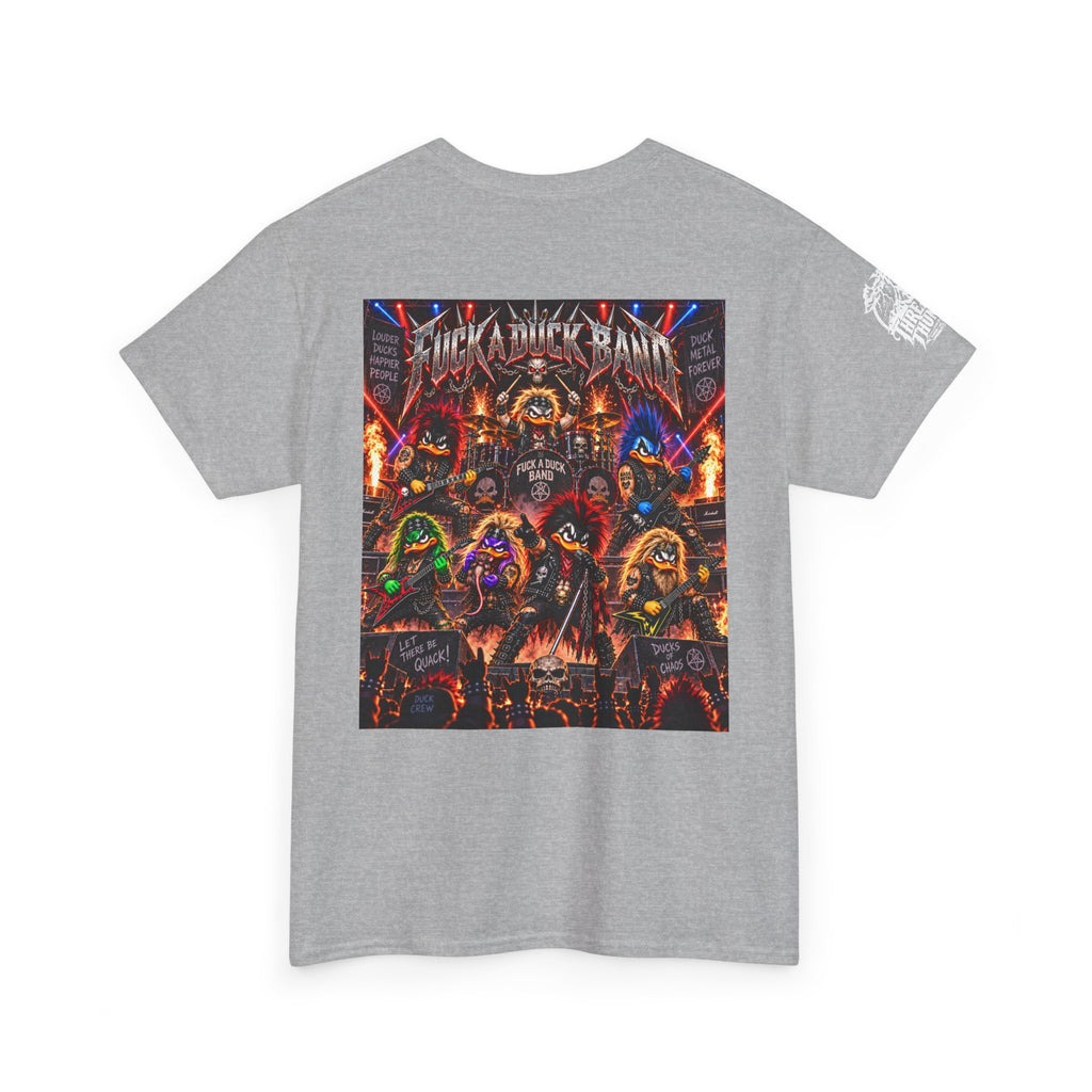 FUCK A DUCK BAND — Heavy Metal Monster Show Back Graphic Tee