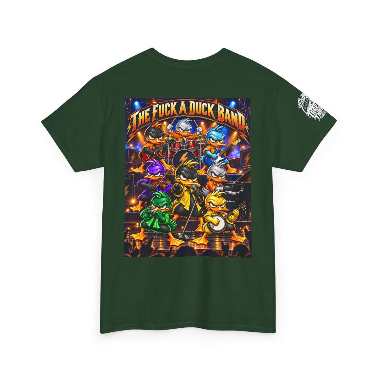 FUCK A DUCK BAND — Live Rock Show Back Graphic Tee