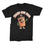 TRASH CAN MAN Unisex Cotton T-Shirt