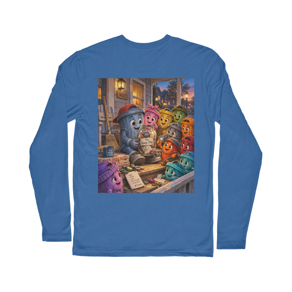 Trash Can Row – Classic Long Sleeve T-Shirt