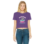AOC Classic Women's Cropped Raw Edge T-Shirt
