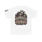 Forgive and Forget? Fuck Off and Die Works Better Back Graphic Tee