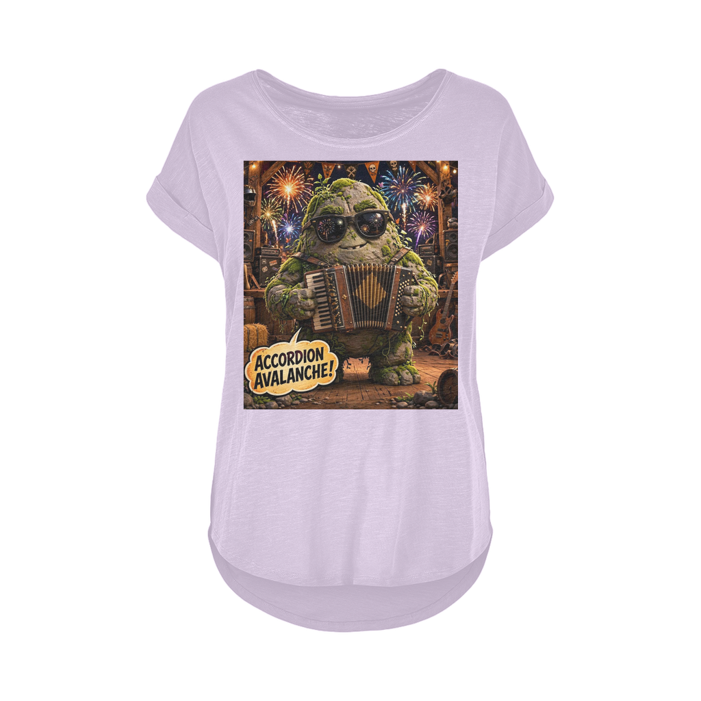 Falling Rocks COllection Women's Long Slub T-Shirt XS-5XL