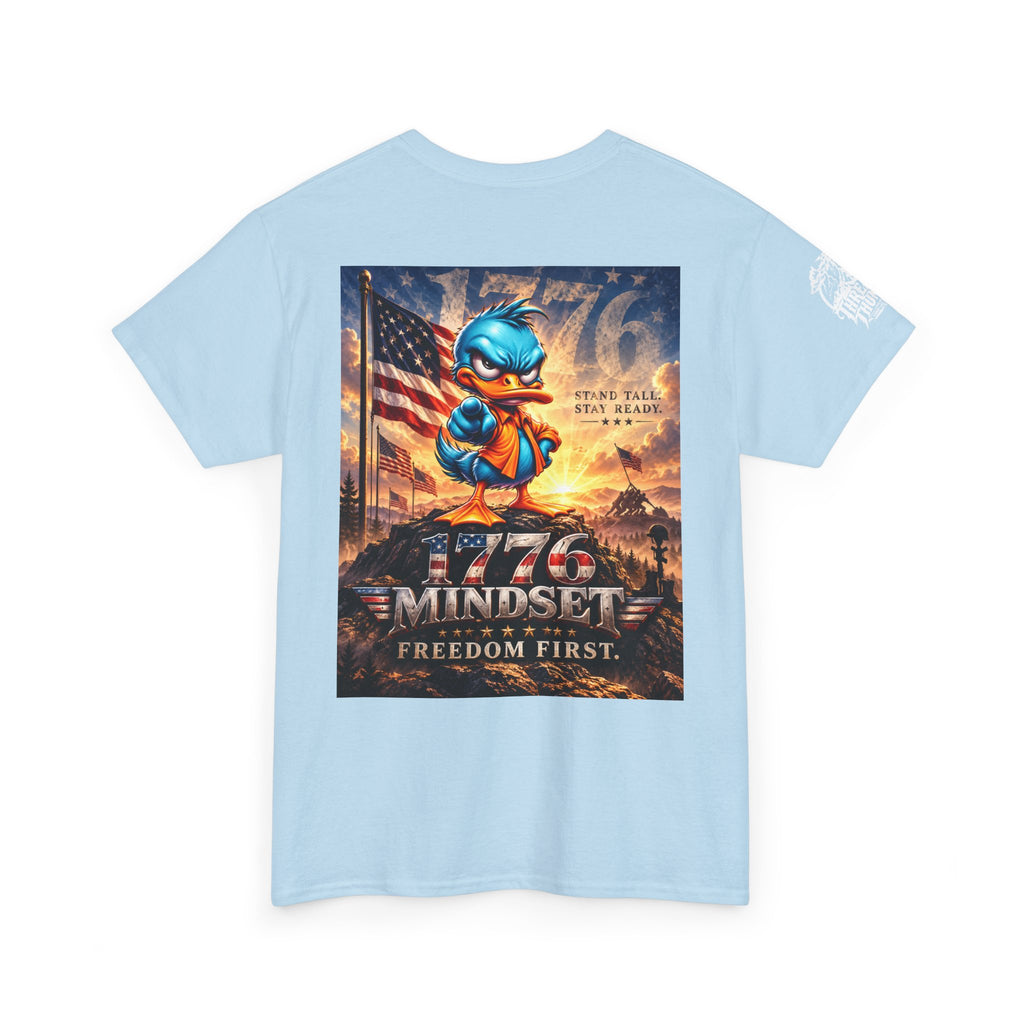 1776 Mindset — Freedom First Back Graphic Tee