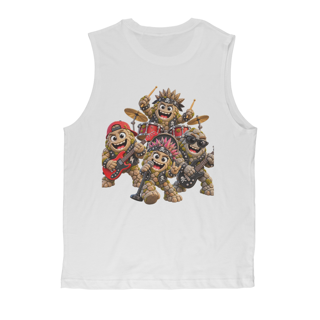 Falling Rocks COllection Premium Adult Muscle Top