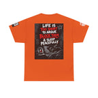 Life Is Too Short to Argue — Block Them & Sleep Back Graphic Tee