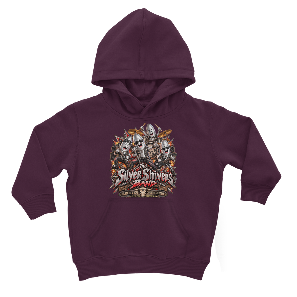 The Silver Shivers Band Classic Kids Hoodie