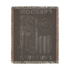 Freedom Over Fear Woven Blanket — "We The People" 2A Flag Throw