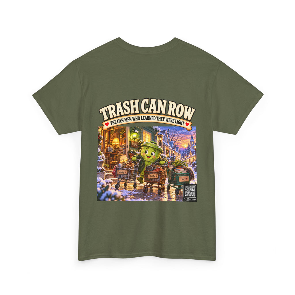 Trash Can Row Tee #6