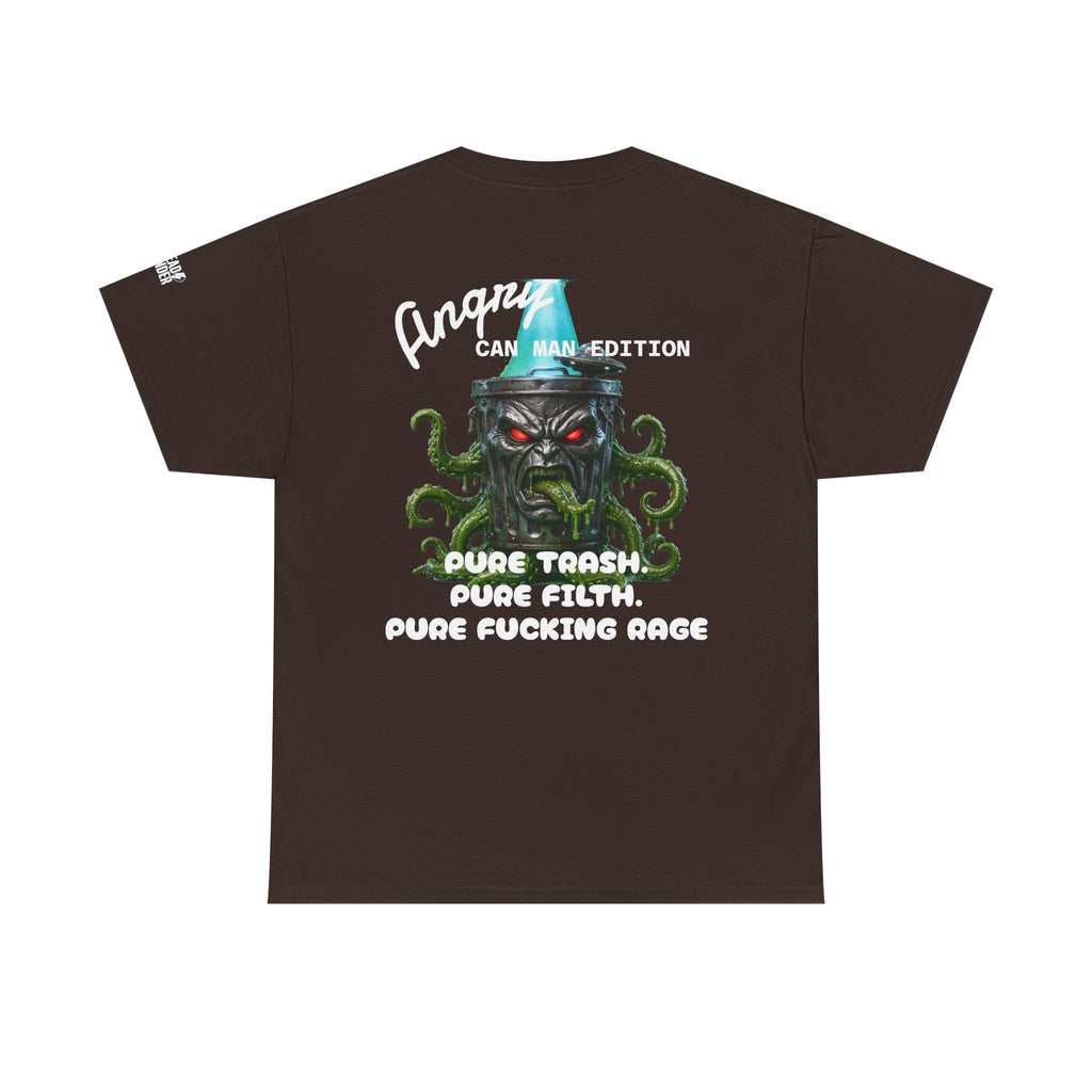 T-Shirt — Angry Can Man Monster Graphic Tee