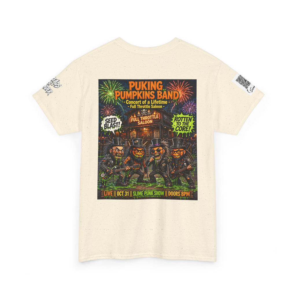 The Puking Pumpkins Punks #5 — Concert of Life - Horror Graphic T-Shirt