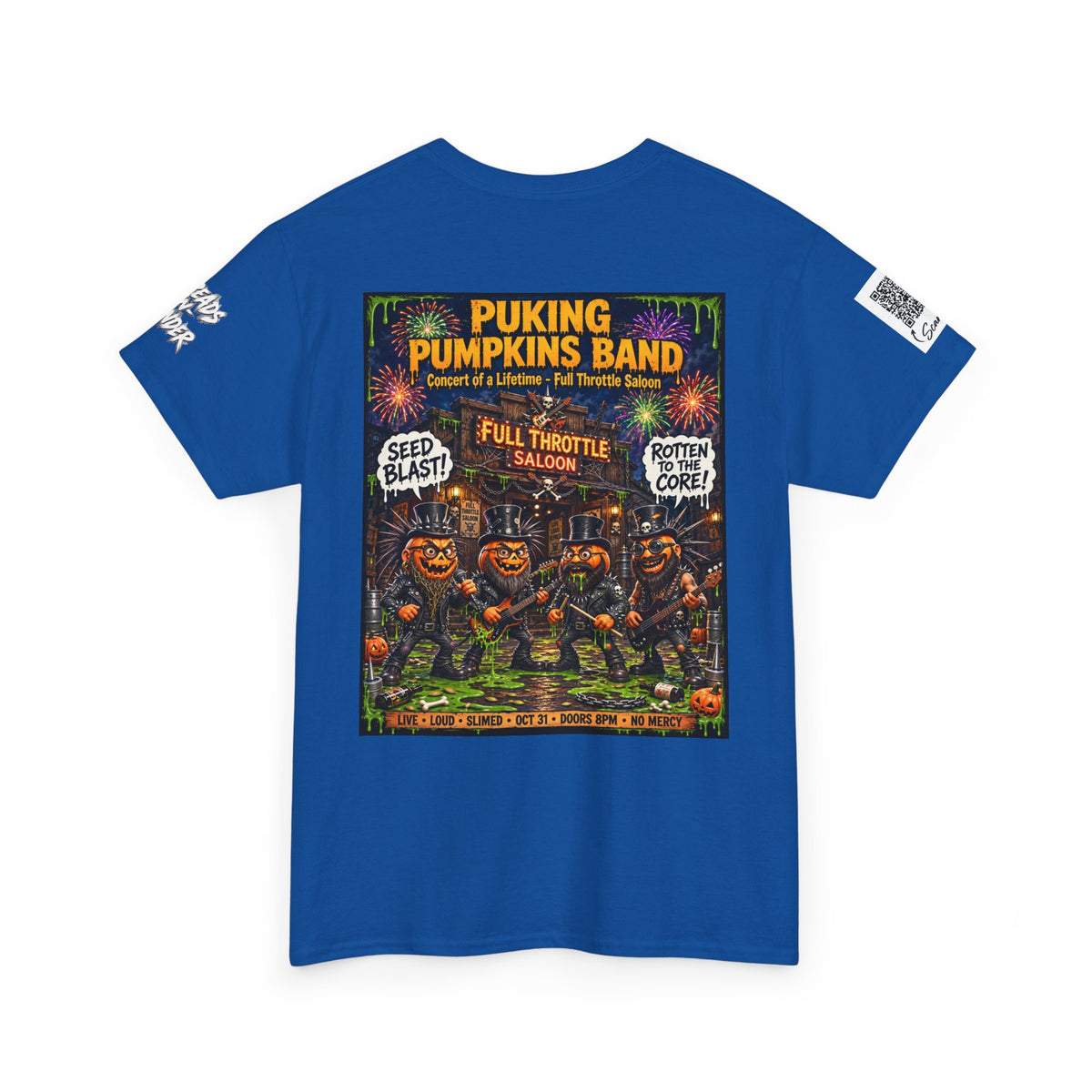 The Puking Pumpkins Punks #6 — Concert of Life - Horror Graphic T-Shirt