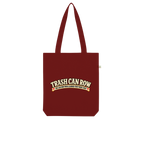 Trash Can Row Organic Tote Bag