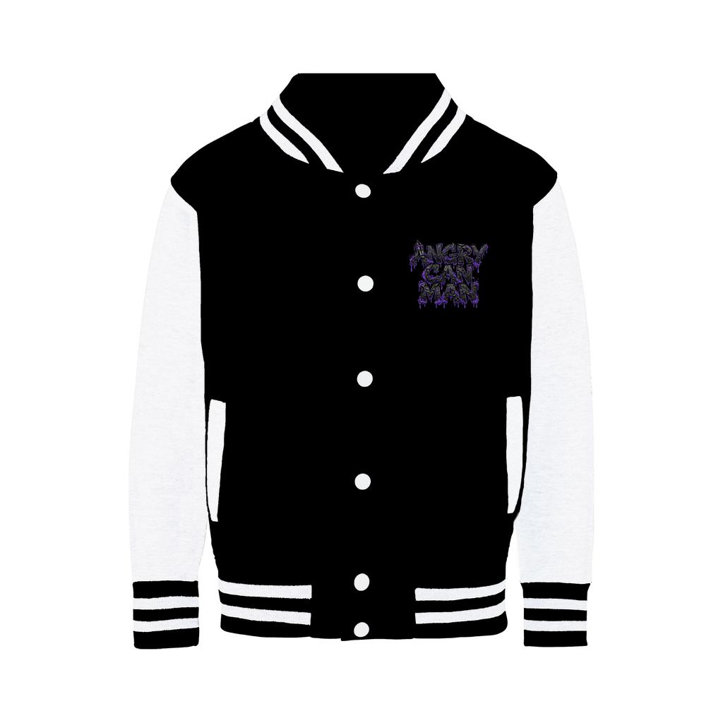 ANGRY CAN MAN 2.0 Varsity Jacket