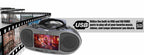 Naxa 7" Bluetooth DVD Boombox