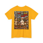 Funny Goose T-Shirt — "My Ducks Aren't in a Row" Humorous Farm Animal Tee