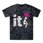SARCASM 105 Tonal Spider Tie-Dye T-Shirt