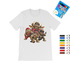 Falling Rocks COllection Colouring T-Shirt