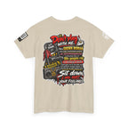 Grown Woman With Anxiety and 90s Gangsta Rap Back Graphic Tee