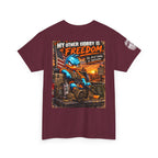 My Other Hobby Is Freedom — Sarcastic Duck Back Graphic Tee