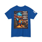 Peace Through Strength, Liberty Through Rights Back Graphic Tee